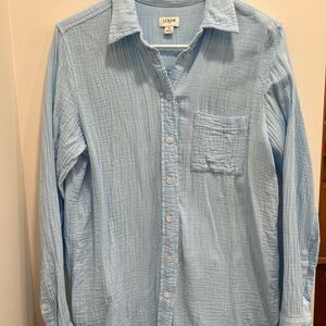 J. Crew Women’s gauze shirt